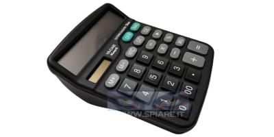 Registratore Vocale Nascosto in Calcolatrice Funzionante Completamente Operativa